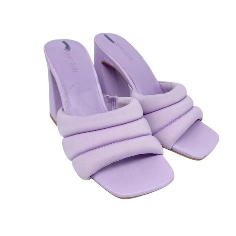 Open Edit Women's‎ Sheena Sandals Lavender Size 5.5 M